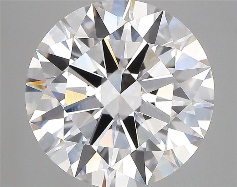 6.04 Carat Round Lab Diamond