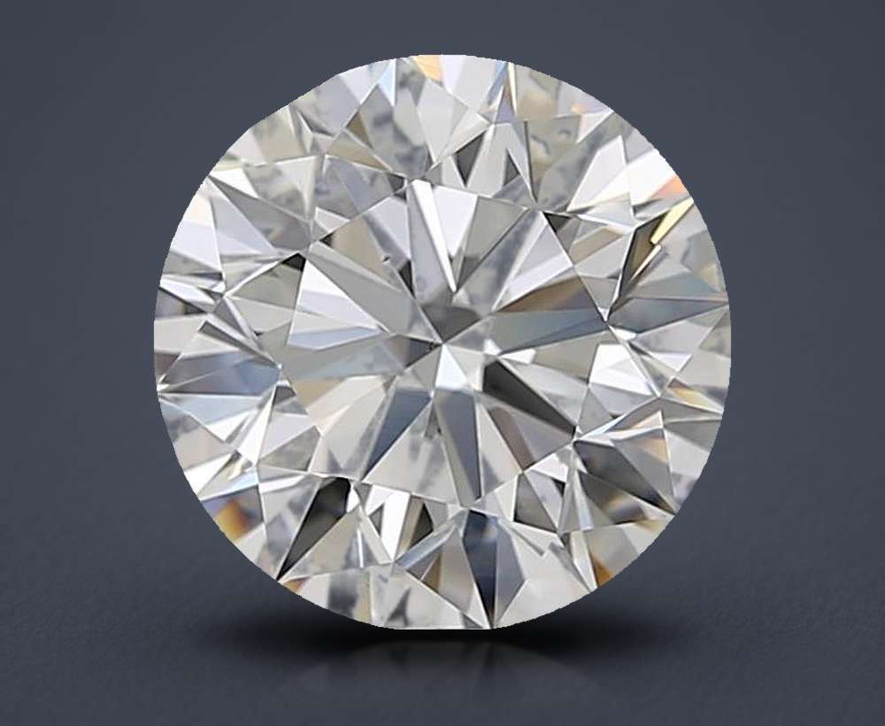 3.20 Carat Round Natural Diamond