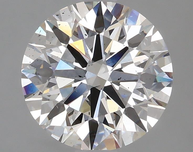 2.42ct F SI1 Rare Carat Ideal Cut Round Lab Grown Diamond