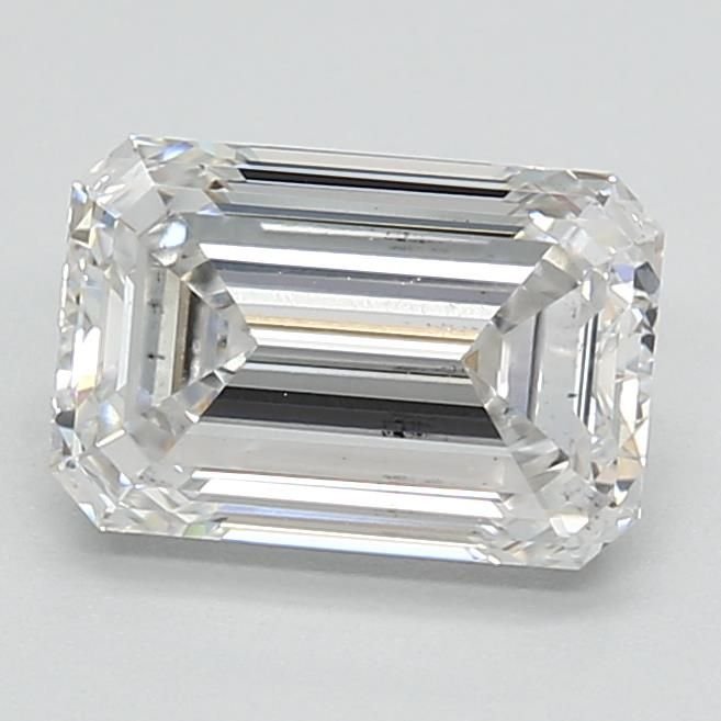 1.71ct F VS2 Excellent Cut Emerald Lab Grown Diamond