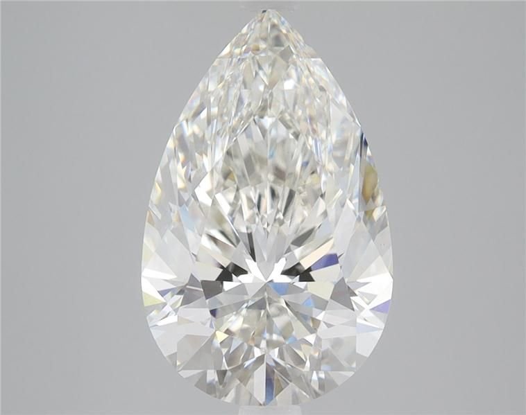 3.56ct I VS1 Rare Carat Ideal Cut Pear Lab Grown Diamond