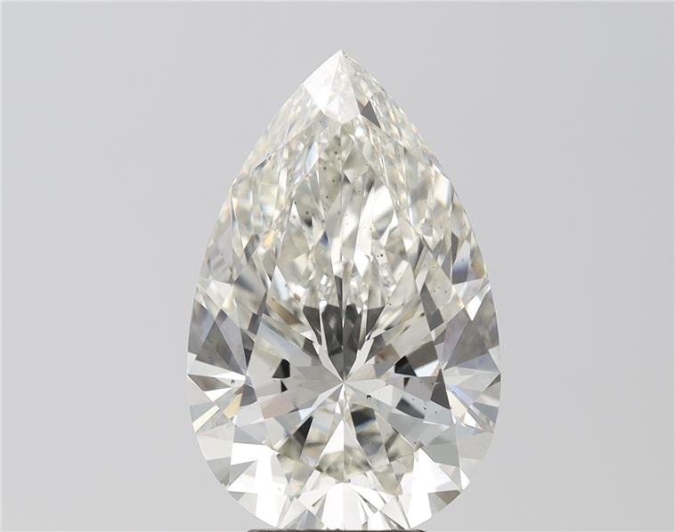 7.01ct J VS2 Rare Carat Ideal Cut Pear Lab Grown Diamond