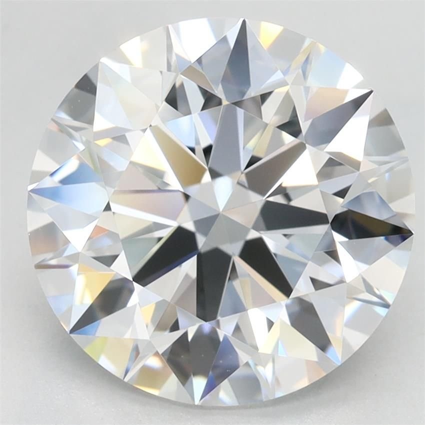 4.34ct D VVS1 Rare Carat Ideal Cut Round Lab Grown Diamond