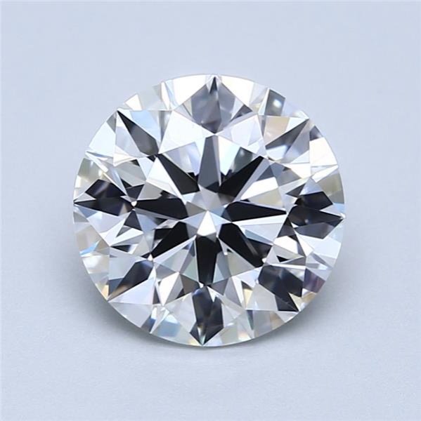 2.56ct F VVS1 Rare Carat Ideal Cut Round Diamond