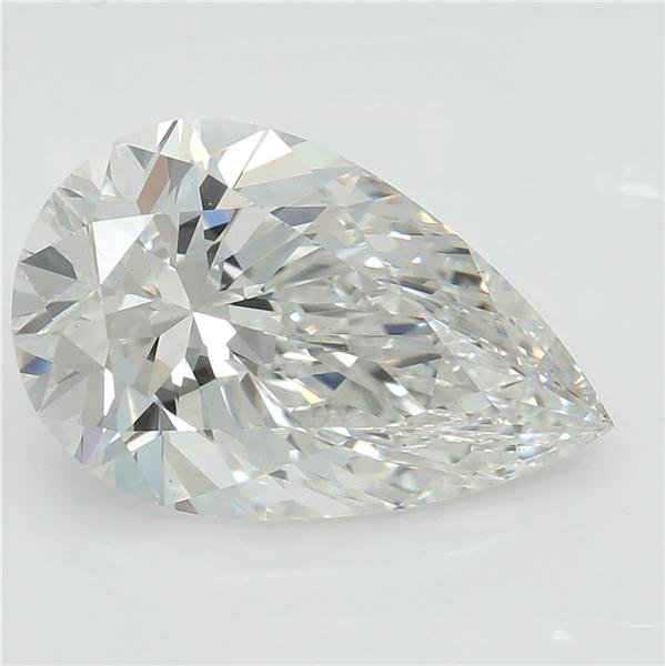 2.18ct G VS1 Rare Carat Ideal Cut Pear Lab Grown Diamond