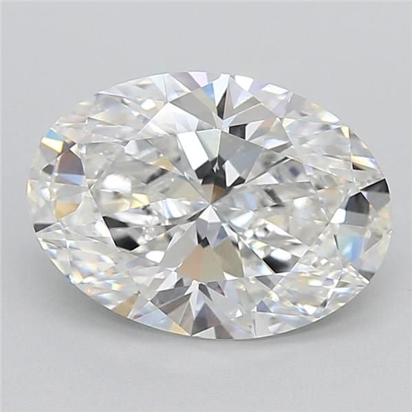 5.04ct E VS1 Rare Carat Ideal Cut Oval Lab Grown Diamond