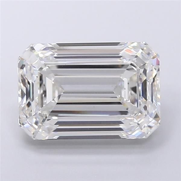 10.00ct G VS1 Rare Carat Ideal Cut Emerald Lab Grown Diamond