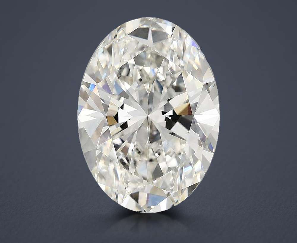 4.86 Carat Oval Lab Diamond