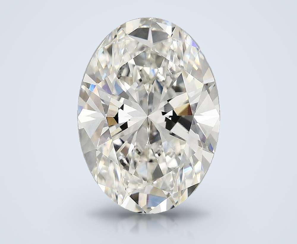 4.86 Carat Oval Lab Diamond