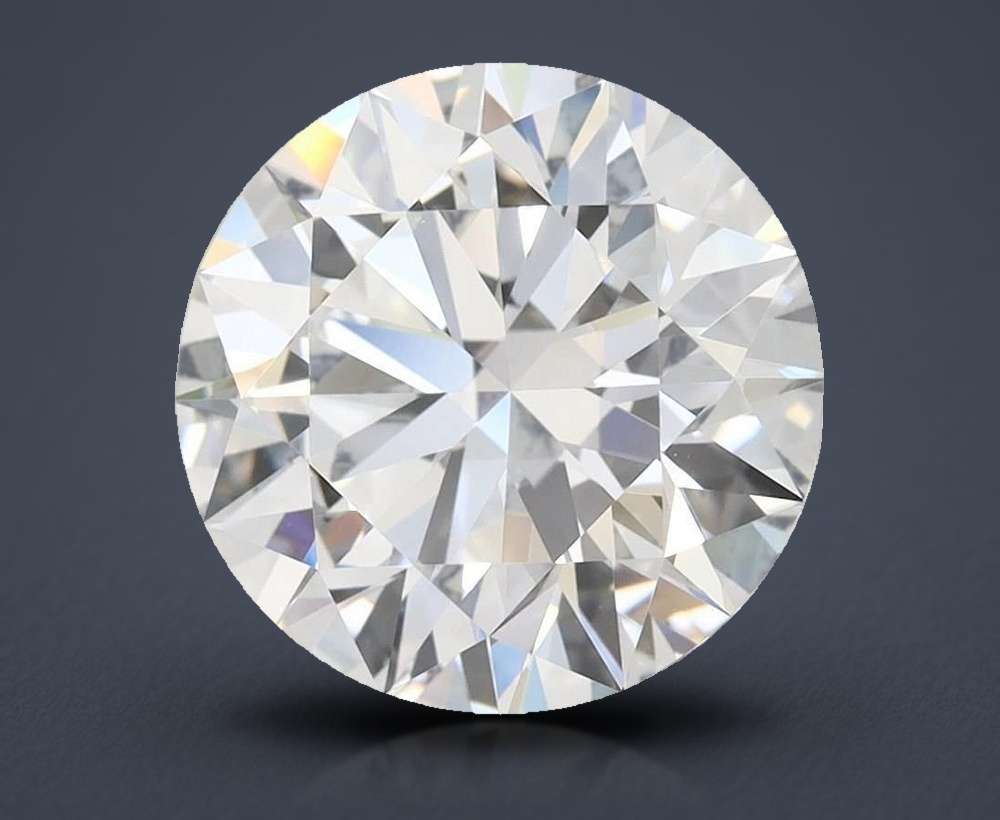3.46 Carat Round Lab Diamond