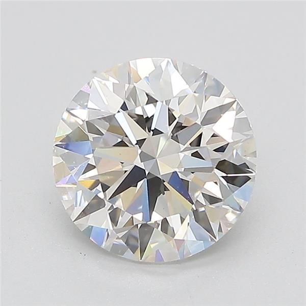 2.12ct E VVS2 Rare Carat Ideal Cut Round Lab Grown Diamond