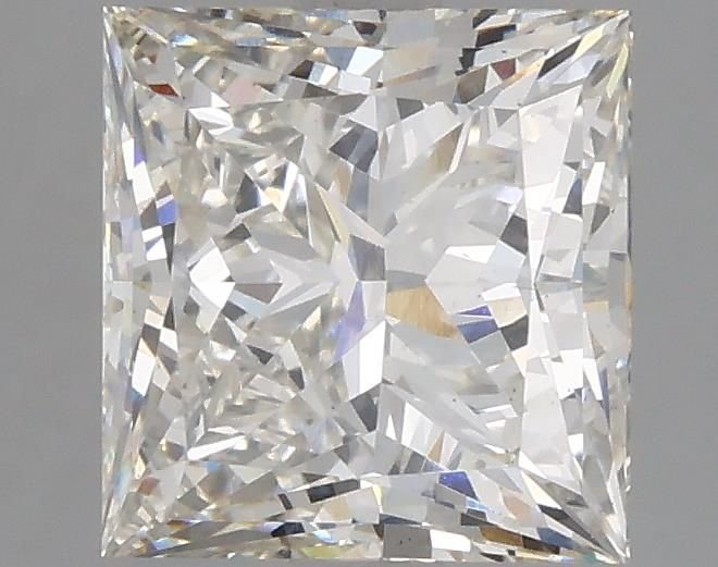 2.51ct H VS2 Rare Carat Ideal Cut Princess Lab Grown Diamond