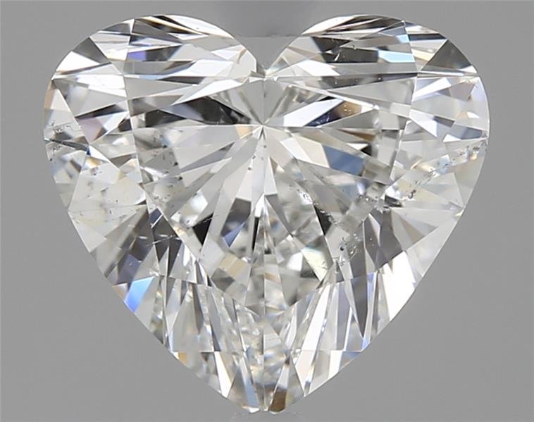 2.06ct F SI2 Rare Carat Ideal Cut Heart Diamond