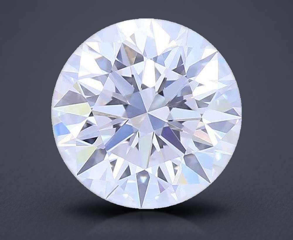 1.37 Carat Round Lab Diamond