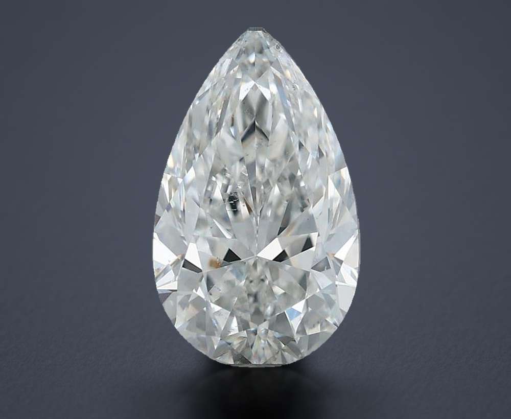 1.42 Carat Pear Natural Diamond