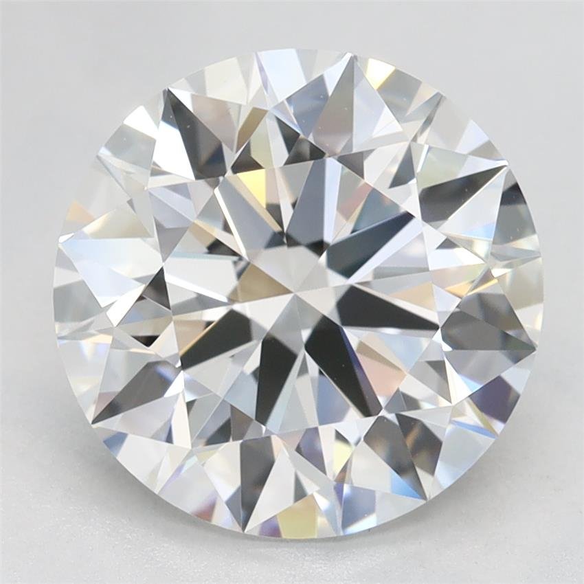 3.36ct E VVS1 Rare Carat Ideal Cut Round Lab Grown Diamond