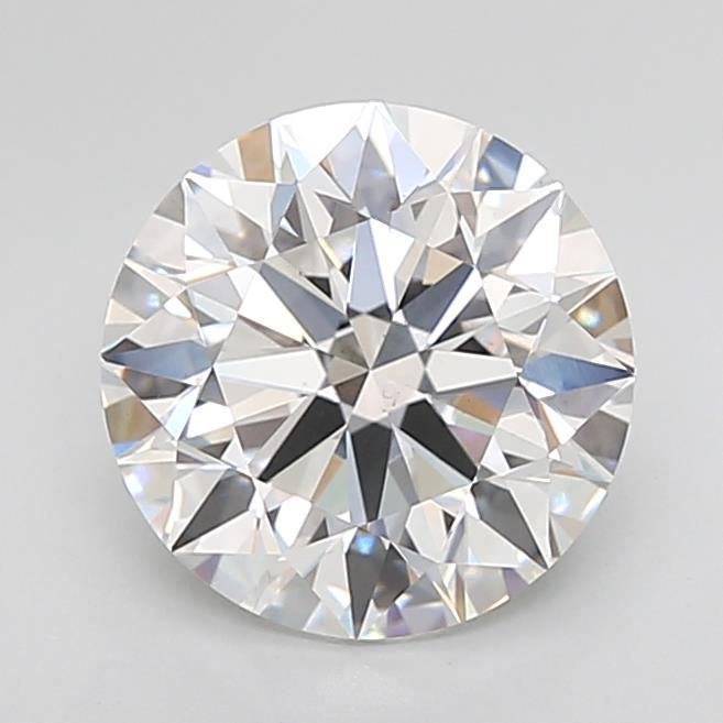 3.01ct E VS2 Excellent Cut Round Lab Grown Diamond