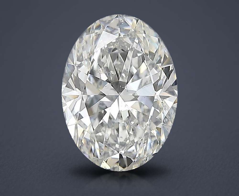 1.70 Carat Oval Natural Diamond