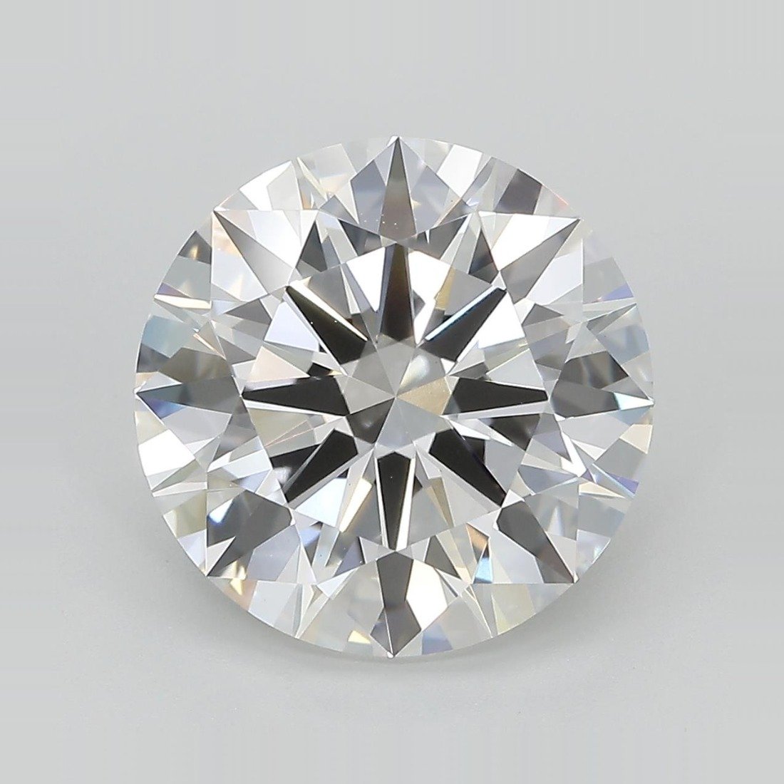 6.33ct E VVS2 Rare Carat Ideal Cut Round Lab Grown Diamond