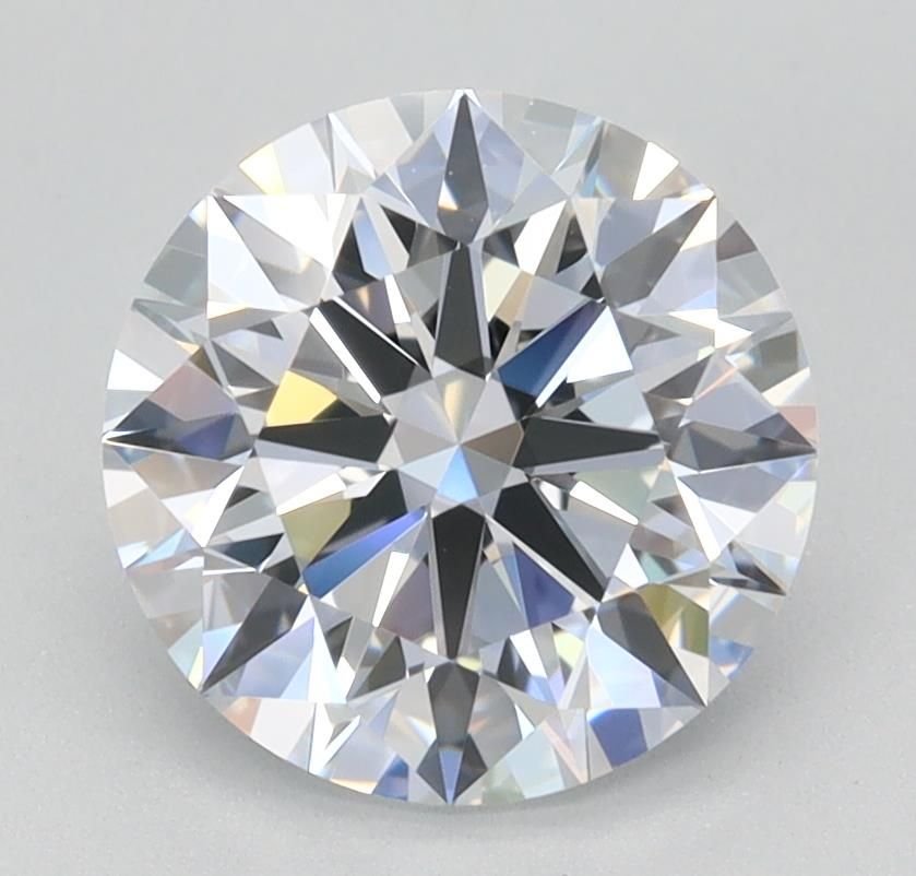 1.71ct D VVS2 Rare Carat Ideal Cut Round Lab Grown Diamond