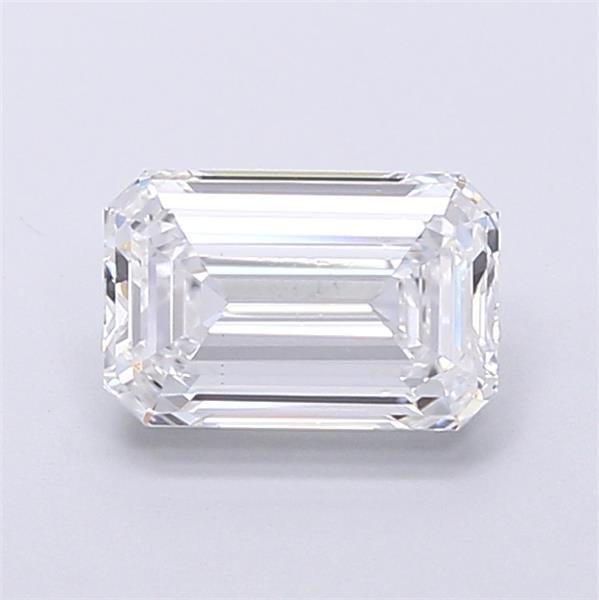 1.51ct E VS1 Rare Carat Ideal Cut Emerald Lab Grown Diamond