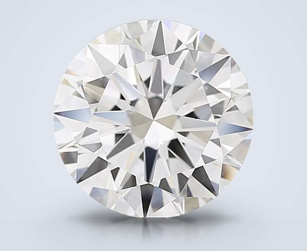 4.63 Carat Round Lab Diamond