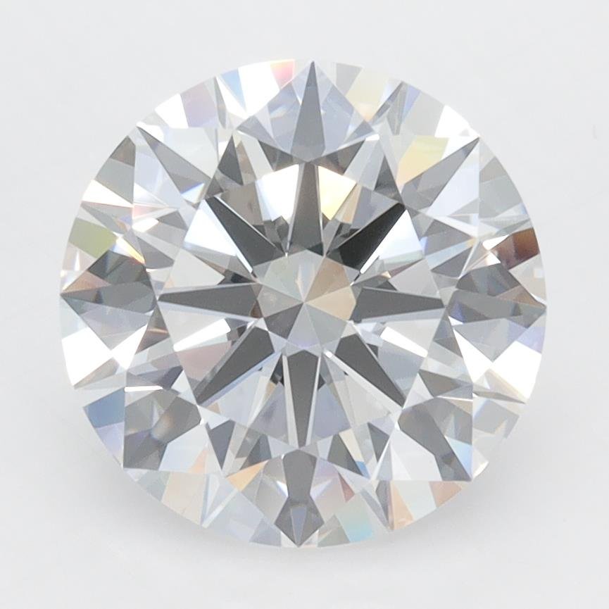 3.24ct D VVS1 Rare Carat Ideal Cut Round Lab Grown Diamond