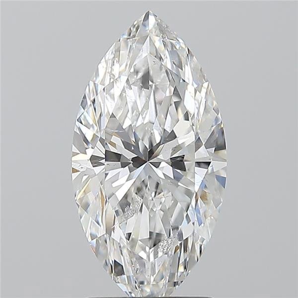 2.02ct F SI2 Rare Carat Ideal Cut Marquise Diamond