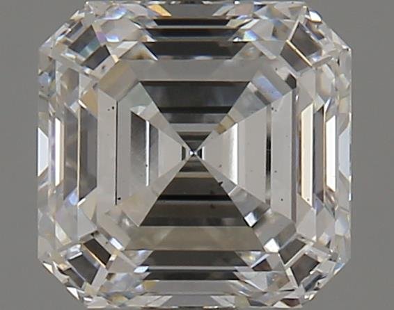 1.29ct F VS2 Rare Carat Ideal Cut Asscher Lab Grown Diamond