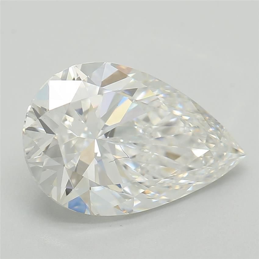 1.76ct E VVS2 Rare Carat Ideal Cut Pear Lab Grown Diamond