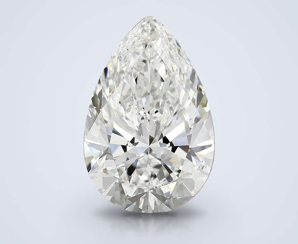 7.90 Carat Pear Lab Diamond