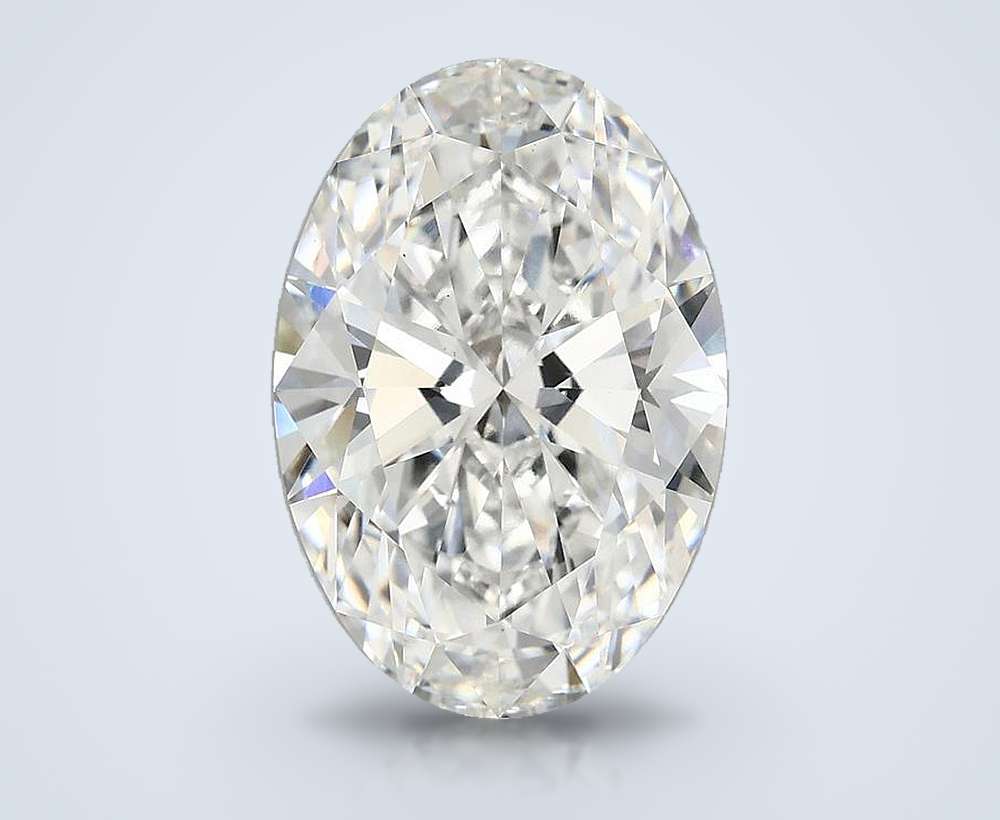 7.10 Carat Oval Lab Diamond