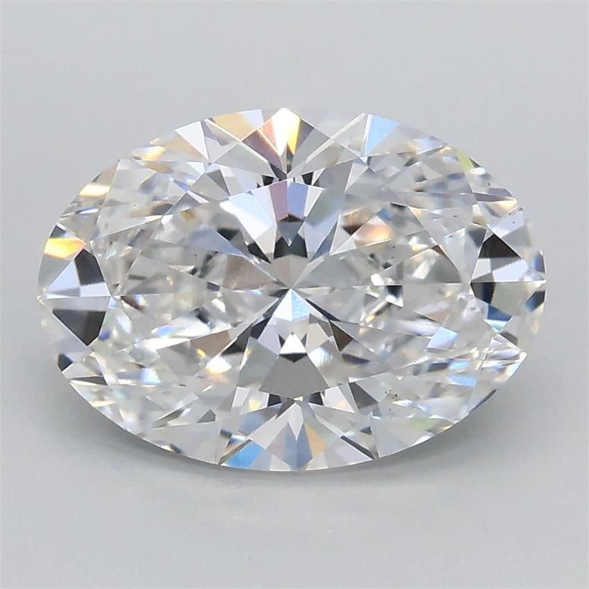 2.04ct E VS2 Rare Carat Ideal Cut Oval Lab Grown Diamond