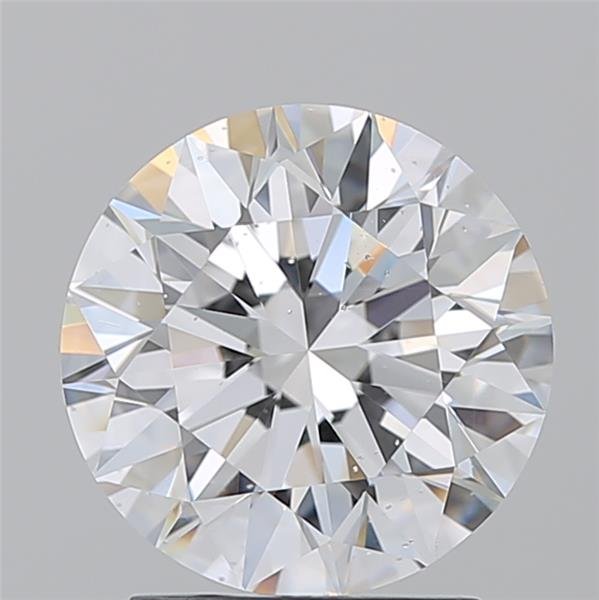 2.27ct D SI1 Rare Carat Ideal Cut Round Diamond
