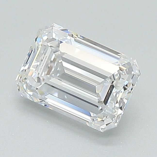 1.02ct D VVS2 Excellent Cut Emerald Lab Grown Diamond