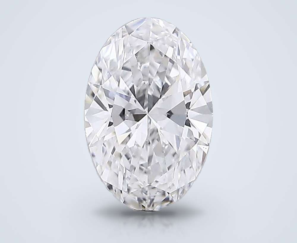 1.00 Carat Oval Lab Diamond