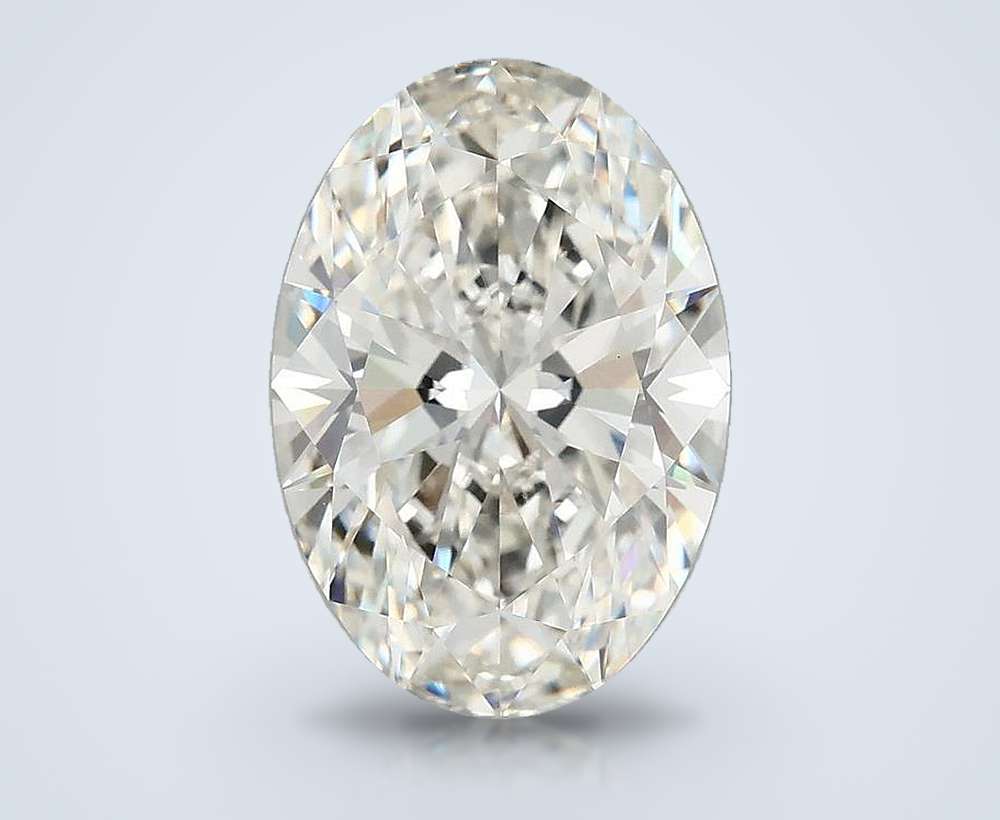 4.70 Carat Oval Lab Diamond