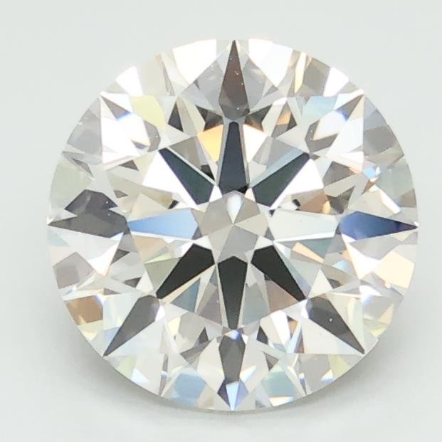 2.09ct F VVS2 Rare Carat Ideal Cut Round Lab Grown Diamond