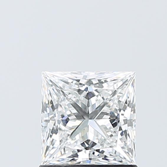 1.05ct D VS1 Rare Carat Ideal Cut Princess Lab Grown Diamond