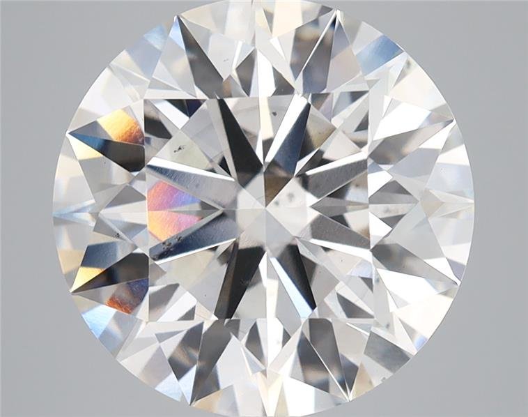 6.71ct G VS2 Rare Carat Ideal Cut Round Lab Grown Diamond