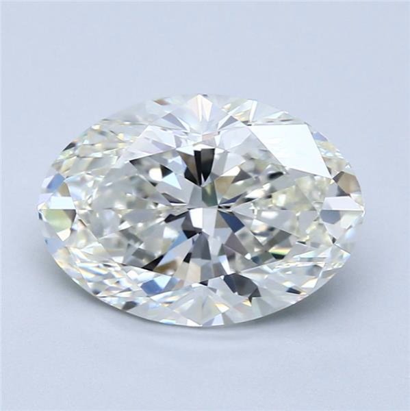 3.01ct I VS1 Rare Carat Ideal Cut Oval Diamond