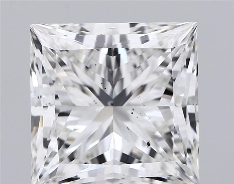 7.05ct G VS2 Rare Carat Ideal Cut Princess Lab Grown Diamond