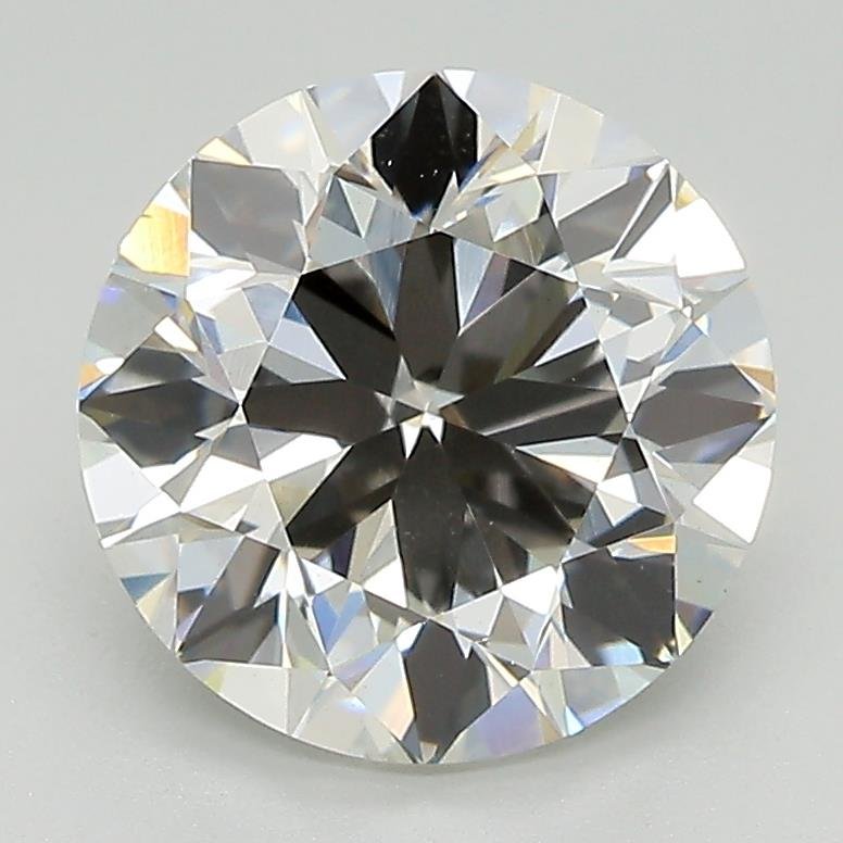 3.02ct J VS1 Very Good Cut Round Lab Grown Diamond