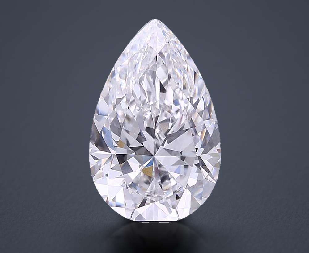 5.18 Carat Pear Lab Diamond