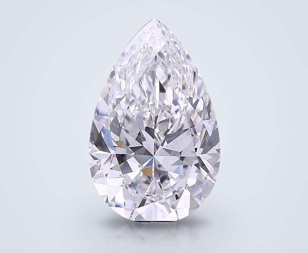 5.18 Carat Pear Lab Diamond