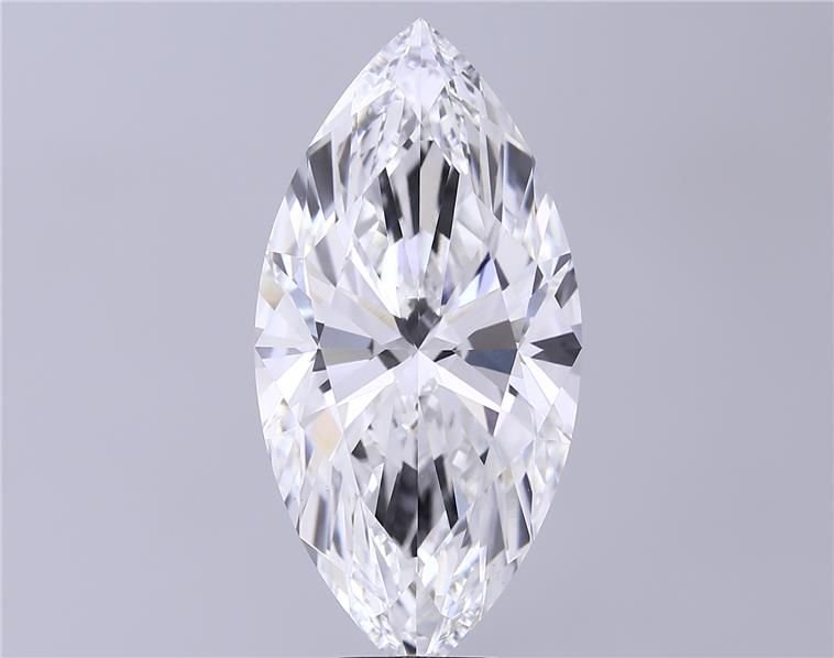 11.12ct E VVS2 Rare Carat Ideal Cut Marquise Lab Grown Diamond