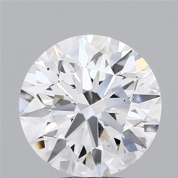 3.66ct G SI1 Rare Carat Ideal Cut Round Lab Grown Diamond