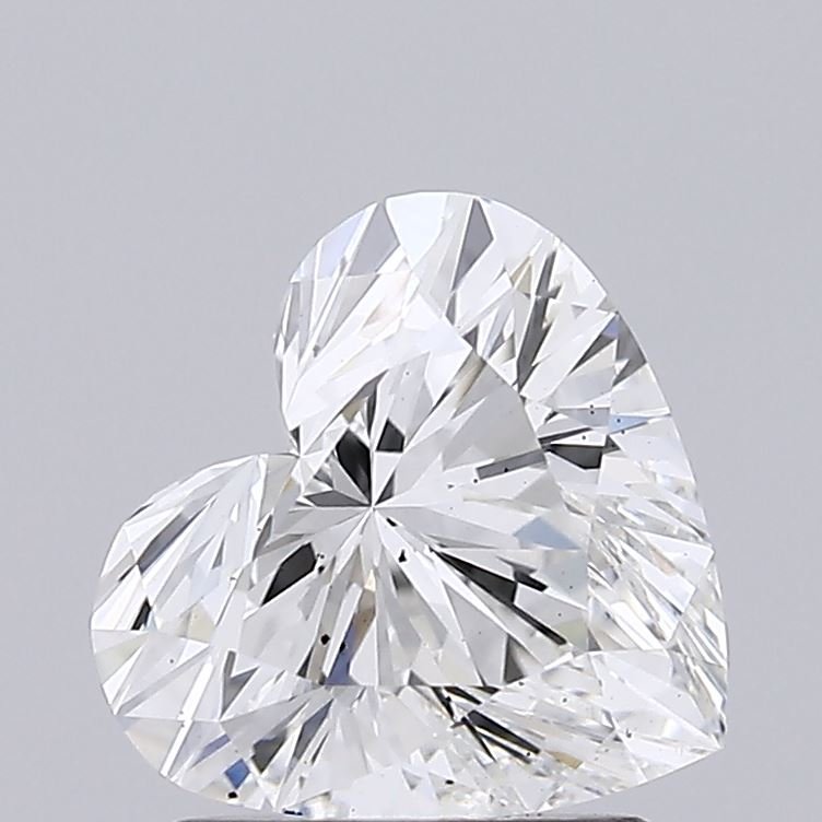 1.72ct G SI1 Rare Carat Ideal Cut Heart Lab Grown Diamond