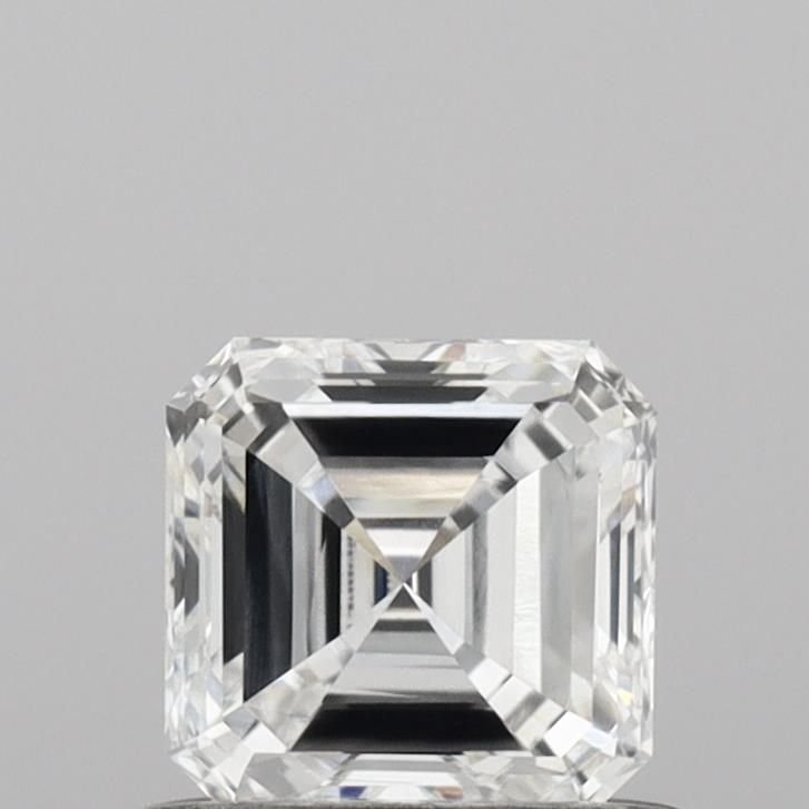0.54ct E VVS2 Very Good Cut Asscher Lab Grown Diamond