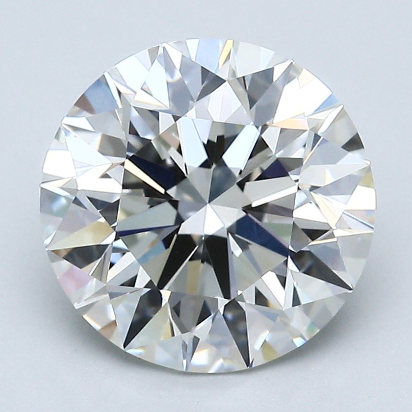 4.01ct I VS1 Rare Carat Ideal Cut Round Diamond